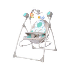 Люлька-качалка CARRELLO Nanny 3в1 CRL-0005 Azure Beige /1/ MOQ