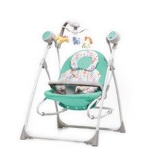 Люлька-качалка CARRELLO Nanny 3в1 CRL-0005 Azure /1/ MOQ