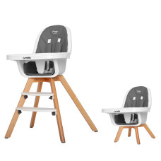 Стул для кормления CARRELLO Prego CRL-9504/1 Palette Grey  /1/