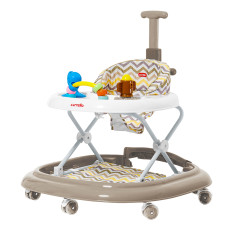 Ходунки CARRELLO Eterno CRL-9607 Coffee 3 в 1 (ходунки, качели, каталка) /1/ MOQ
