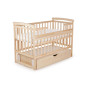 Кровать-трансформер Лодочка с ящиком DeSon (TRANSFORMER), Натуральный