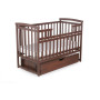Кровать-трансформер Лодочка с ящиком DeSon (TRANSFORMER), Орех