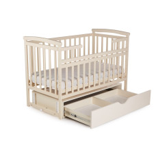 Кровать-трансформер Лодочка с ящиком DeSon (TRANSFORMER), Ваниль