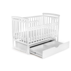 Кровать-трансформер Лодочка с ящиком DeSon (TRANSFORMER), Белый