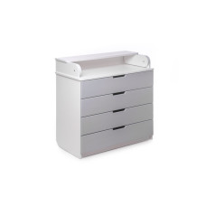 Комод-пеленатор 90*90*45 МДФ Фасад (KOMOD CHAR 63), Серый