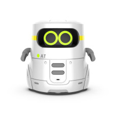 Умный робот с сенсорным управлением и обучающими карточками - AT-ROBOT 2 (белый, озвуч.укр)