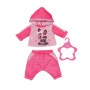Набор одежды для куклы BABY BORN - СПОРТИВНЫЙ КОСТЮМ ДЛЯ БЕГА (на 43 CM, розовый)