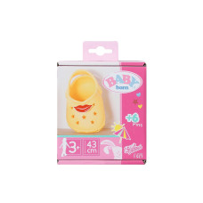 Обувь для куклы BABY BORN - САНДАЛИИ С ЗНАЧКАМИ (на 43 сM, желтые)