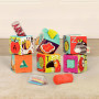 Развивающие мягкие кубики-сортеры ABC S2 (6 кубиков, в сумочке)