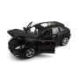 Автомодель - PORSCHE MACAN (черный, белый 1:24)