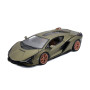 Автомодель - LAMBORGHINI SIAN FKP 37  (ассорти зеленый металлик, красный металлик, 1:24)