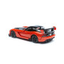 Автомодель - DODGE VIPER SRT10 ACR   (ассорти оранж-черн металлик, красн-черн металлик, 1:24)