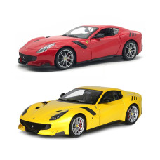 Автомодель - FERRARI F12TDF (ассорти желтый, красный, 1:24)