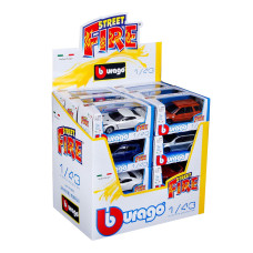 Автомодели - В ЖЕЛТОМ ДИСПЕНСЕРЕ (ассорти, 1:43)