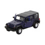 Автомодель - JEEP WRANGLER UNLIMITED RUBICON (ассорти зеленый металлик, тёмно-синий, 1:32)
