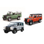 Автомодель - LAND ROVER DEFENDER 110 (ассорти белый, оранжевый металлик 1:32)