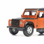 Автомодель - LAND ROVER DEFENDER 110 (ассорти белый, оранжевый металлик 1:32)