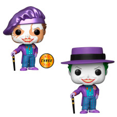 Игровая фигурка FUNKO POP! Cерии "BATMAN 1989" - JOKER WITH HAT WITH CHASE