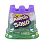 Песок для детского творчества - KINETIC SAND МИНИ КРЕПОСТЬ (зеленый,141 г)