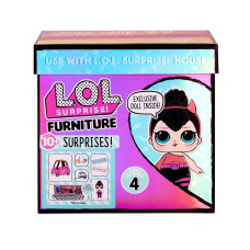 Игровой набор с куклой L.O.L. SURPRISE! серии "FURNITURE" - ПЕРЧИНКА С АВТОМОБИЛЕМ