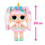 Игровой набор с мегакуклой L.O.L. SURPRISE! серии "BIG BABY HAIR HAIR HAIR" – ЕДИНОРОГ