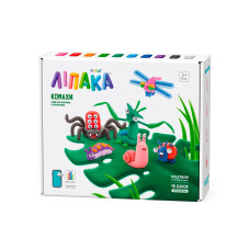 Меганабор самозатвердевающего пластилина ЛИПАКА – НАСЕКОМЫЕ