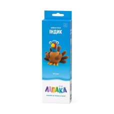 Набор самозатвердевающего пластилина ЛИПАКА – ДОМАШНИЕ ПТИЦЫ: ИНДЕЙКА