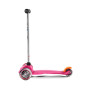 Самокат MICRO серии "MINI CLASSIC" - РОЗОВЫЙ (до 50 KG, 3-х колесный)