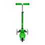 Самокат MICRO серии "MINI DELUXE" – ЗЕЛЕНЫЙ  (до 50 KG, 3-х колесный)
