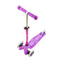 Самокат MICRO серии "MINI DELUXE" - ФИОЛЕТОВЫЙ (до 50 KG, 3-х колесный)