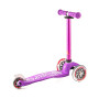 Самокат MICRO серии "MINI DELUXE" - ФИОЛЕТОВЫЙ (до 50 KG, 3-х колесный)