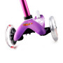 Самокат MICRO серии "MINI DELUXE" - ФИОЛЕТОВЫЙ (до 50 KG, 3-х колесный)