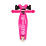 Самокат MICRO серии "MAXI DELUXE" - СВЕТЛО-РОЗОВЫЙ (до 50 KG, 3-х колесный)