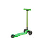 Самокат MICRO серии "MAXI DELUXE" - ЗЕЛЕНЫЙ (до 50 KG, 3-х колесный)