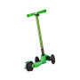 Самокат MICRO серии "MAXI DELUXE" - ЗЕЛЕНЫЙ (до 50 KG, 3-х колесный)