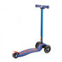 Самокат MICRO серии "MAXI DELUXE" - СИНИЙ (до 50 KG, 3-х колесный)