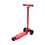Самокат MICRO серии "MAXI DELUXE" - КРАСНЫЙ (до 50 KG, 3-х колесный)