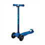 Самокат MICRO серии "MAXI DELUXE" - СИНИЙ (до 50 KG, 3-х колесный)