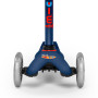 Самокат MICRO серии "MINI DELUXE" – ТЕМНО-СИНИЙ (до 50 KG, 3-х колесный)