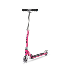 Самокат MICRO серии "SPRITE" – РОЗОВЫЙ (до 100 KG, 2-х колесный)