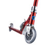 Самокат MICRO серии "SPRITE" – КРАСНЫЙ С ПОЛОСАМИ (до 100 KG, 2-х колесный)
