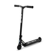 Самокат MICRO серии "RAMP" – ЧЁРНЫЙ (до 100 KG, 2-х колесный)