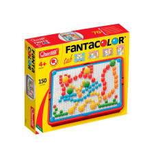 Набор - ДЛЯ ЗАНЯТИЙ МОЗАИКОЙ (10-15-20 MM фишки (160 шт.) + доска 22х16 CM, переносной)