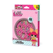 Набор наклеек с блёстками серии L.O.L SURPRISE! - ГЛИТТЕР