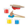 Набор для лепки серии "MY FIRST" - УМЕЛЫЕ ПАЛЬЧИКИ (3 цвета, в пластиковых баночках, инструменты)