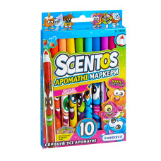 Набор ароматных маркеров для рисования - ТОНКАЯ ЛИНИЯ (10 цветов)