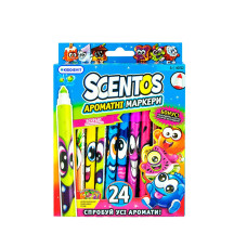 Набор ароматных маркеров для рисования - ТОНКАЯ ЛИНИЯ (24 цвета)