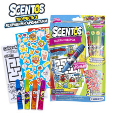 Ароматный набор для творчества серии "Возьми с собой"- ВЕСЕЛОЕ ПУТЕШЕСТВИЕ (задания, маркеры, накл.)
