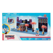 Игровой набор с фигуркой SONIC THE HEDGEHOG - СОНИК В СТУДИОПОЛИСЕ (1 фигурка, 6 сM, с аксесс.)