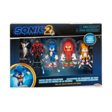 Набор игровых фигурок SONIC THE HEDGEHOG 2 - СОНИК И ДРУЗЬЯ (5 фигурок, 6 CM)